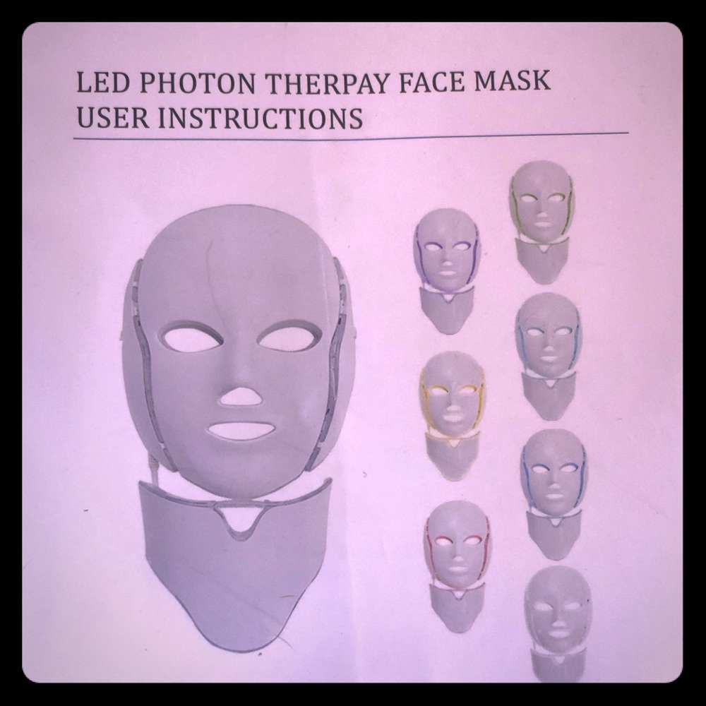 LED photon therapy mask